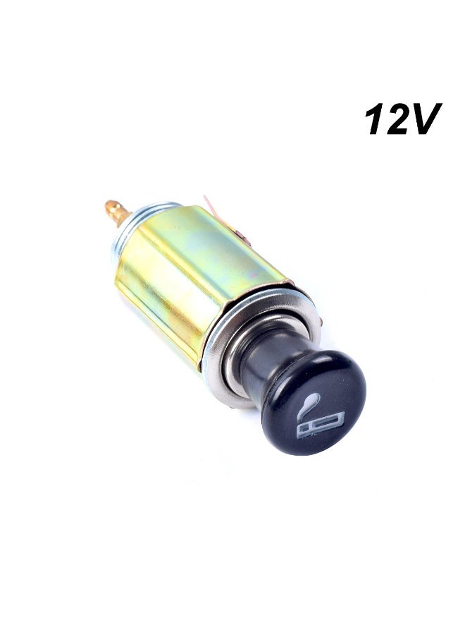 12V Car Lighter Socket Kit Universal Auto Lighter Plug Replacement Dashboard Lighter Assembly Heating Element Car Accessory Socket Charger Outlet for Cars Trucks SUV - Image 3