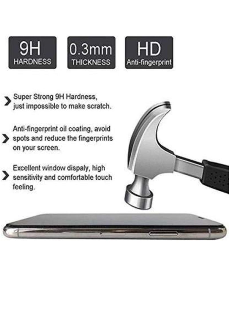 Generic Tempered Glass Screen Protector for Oppo A54 – 9D Full Glue, Black, High-Definition, Scratch Resistant, Premium Protection  - Image 4
