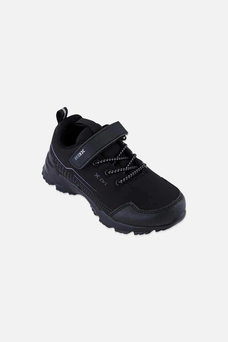 RBX Toddlers Boy Velcro Outdoor Shoes, Black - Image 1