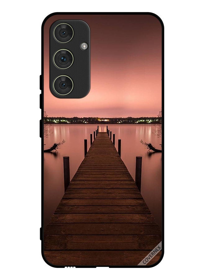 Covernex Protective Case Cover For Samsung Galaxy A54 Pathway To Sea Evening - Image 1