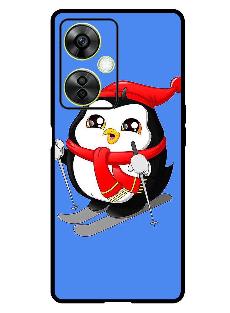 Theodor Protective Case Anti Scratch Shock Proof Bumper Cover For OnePlus Nord CE 3 Lite Skating Penguin - Image 1