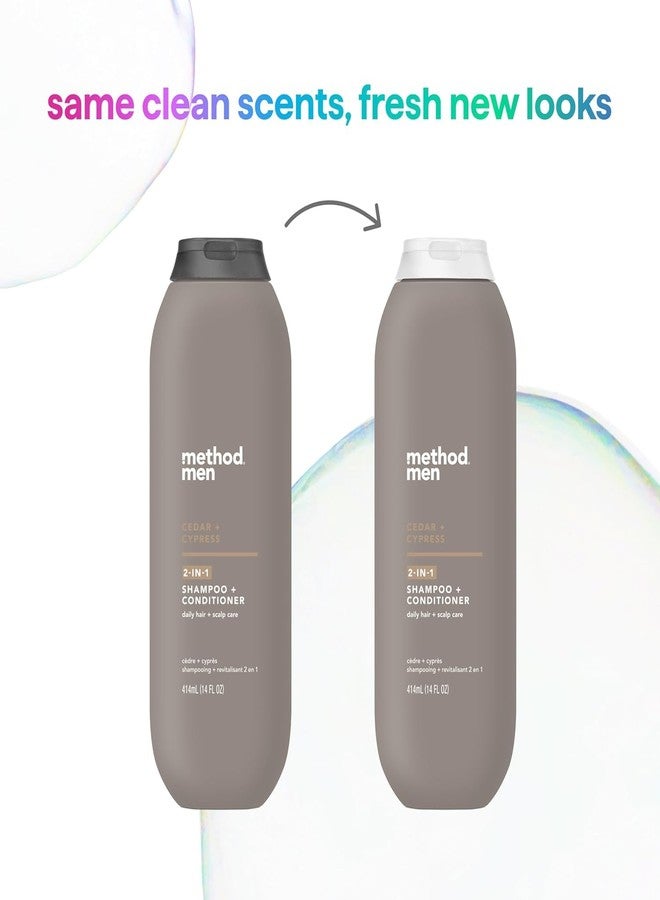 Method Men 2-in-1 Shampoo + Conditioner, Cedar + Cypress, 14 Ounces (Pack of 3) - Image 5
