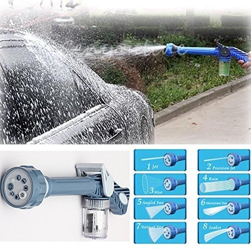 siddhmurti Jet Water Cannon Turbo Spray Gun for Gardening Car Wash Home Cleaning - Image 2