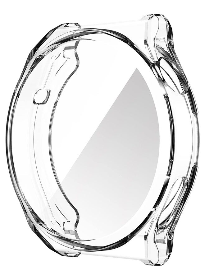 HY Case for Huawei Watch GT3 pro 46mm,Screen Protector Overall Protective Ultra-Thin TPU HD Clear Cover  - Image 4