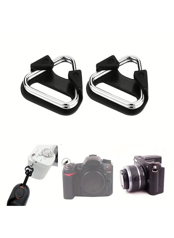 4 قطع حزام الكاميرا خطاف حزام الكتف مثلث حلقة انقسام بديل لـ Fujifilm Olympus Pentax - Image 4