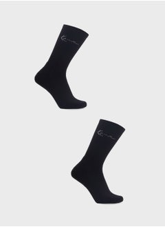 Karl Kani 2 Pack Signature Socks  - Image 1