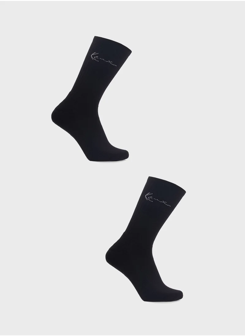 Karl Kani 2 Pack Signature Socks