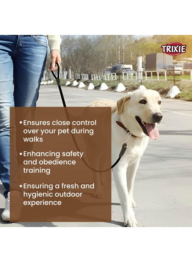 Trixie , Designed In Germany, Premium Short Dog Leash With Padded Hand Loop, Fits: M-Xl, 20 Kg Or More (Poodle, Bull Dog, Lab, Husky) Dogs, 37 Cm/25Mm (Red) - Image 5