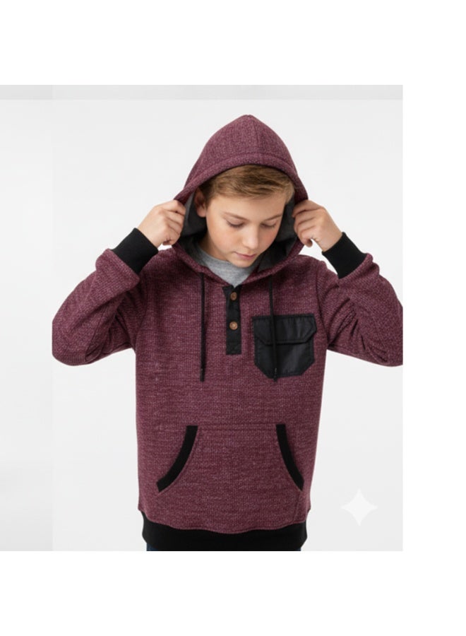 سيزار هودي أولادي مقفول بجيب علي الصدر - Image 4