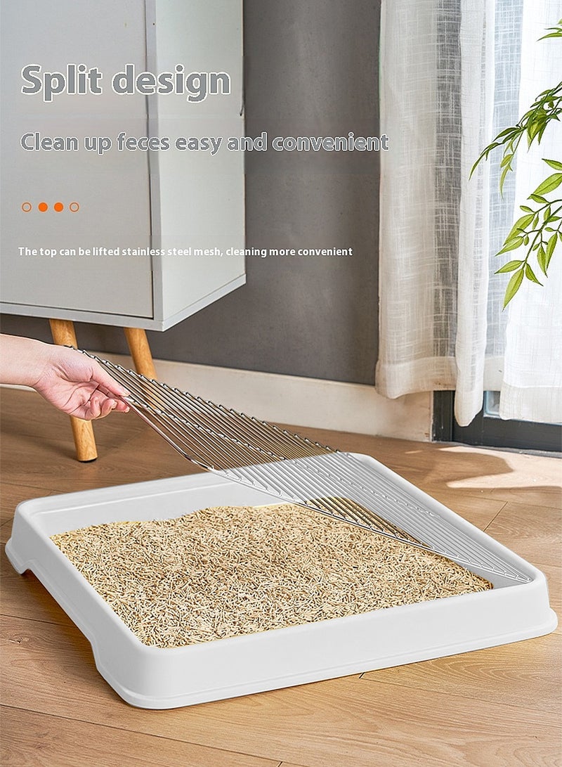 Kidle Dog Potty Tray Dog Toilet Cat Potty Dog Potty Training Pad Puppy Tray Indoor Washable Pet Toilet - Image 3