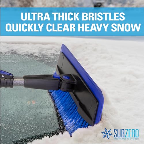 SubZero 14462 62" Power-Force Glacier Snowbroom for Car Windshield, Extendable Aluminum Handle for Easy Snow Removal from Car, Truck, SUV - Image 3