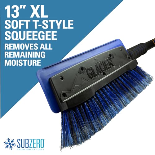 SubZero 14462 62" Power-Force Glacier Snowbroom for Car Windshield, Extendable Aluminum Handle for Easy Snow Removal from Car, Truck, SUV - Image 2