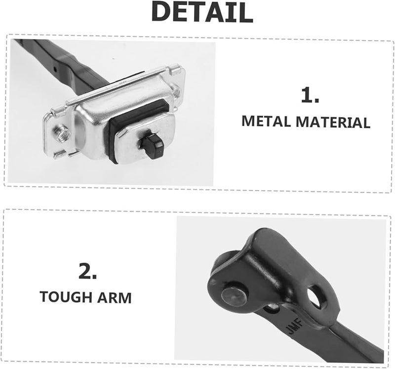 Front Door Check Stop Strap 14 5X7 5X2 8CM Easy Installation Enhanced Stability Driver Side Replacement - Image 2
