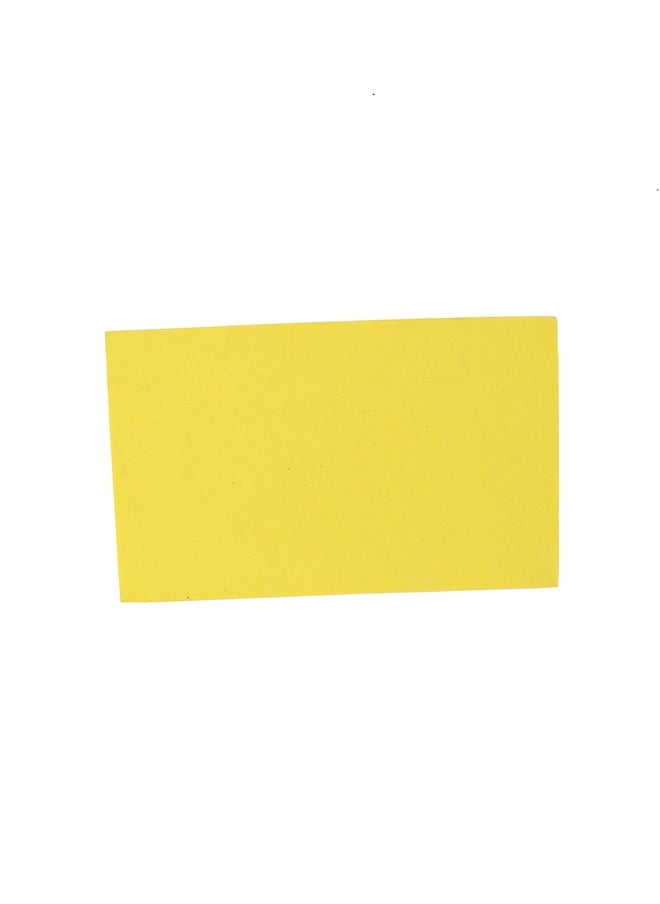 EVA Clay Wiper -Yellow- Durable and Easy to Clean Plastering Trowel with Foam Base and Ergonomic Plastic Handle for Smoothing Surfaces, Drywall Installation, and DIY Home Improvement Projects