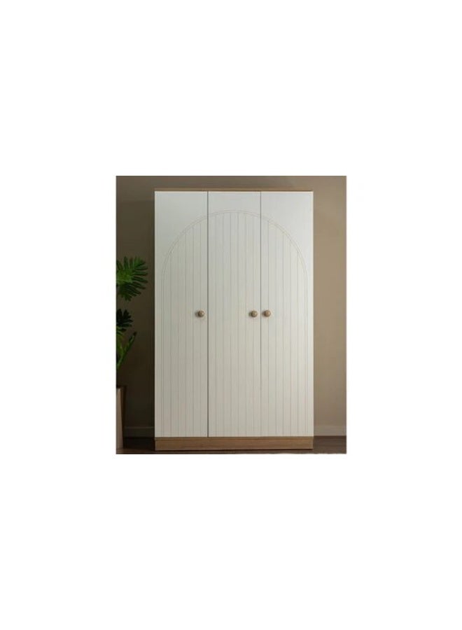 Space Embrace Modern Bedroom Furniture Set, Wardrobe, Single Bed, Nightstand, Dresser with LED Mirror - Image 3