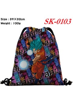 Simple Drawstring Bag Drawstring Bag Storage Bag Drawstring Pocket Nylon Backpack 39*32cm