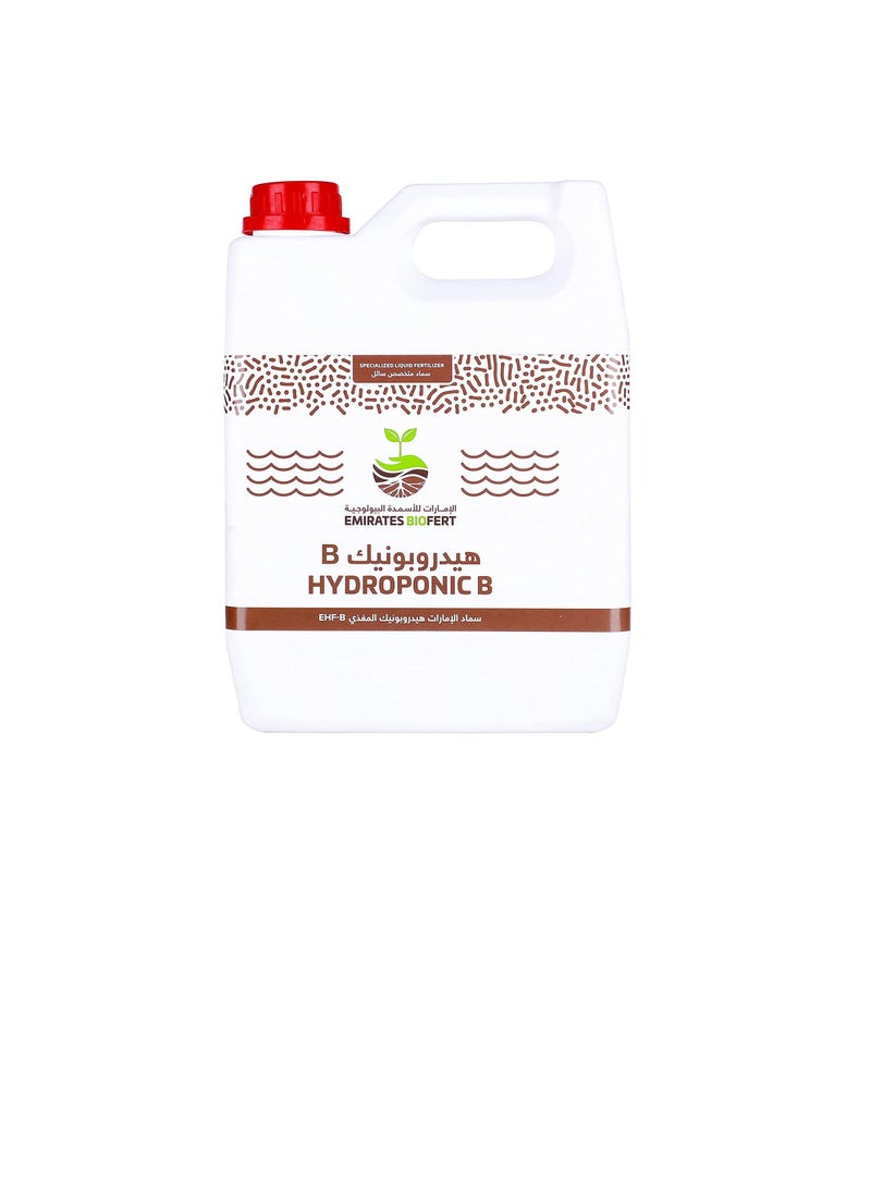 Emirates HYDROPONIC B, Liquid fertilizer for production of vegetables and flowers. - Image 1