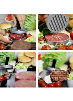 KHOLDI Tikki Patty Burger Grill Press Patty Mold Patty Maker for BBQ NonStick Sliders Beef Burger Press  - Image 3
