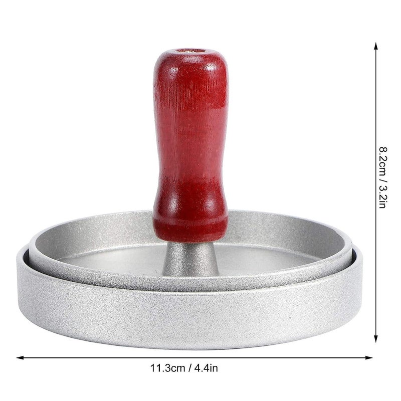 KHOLDI Tikki Patty Burger Grill Press Patty Mold Patty Maker for BBQ NonStick Sliders Beef Burger Press  - Image 4