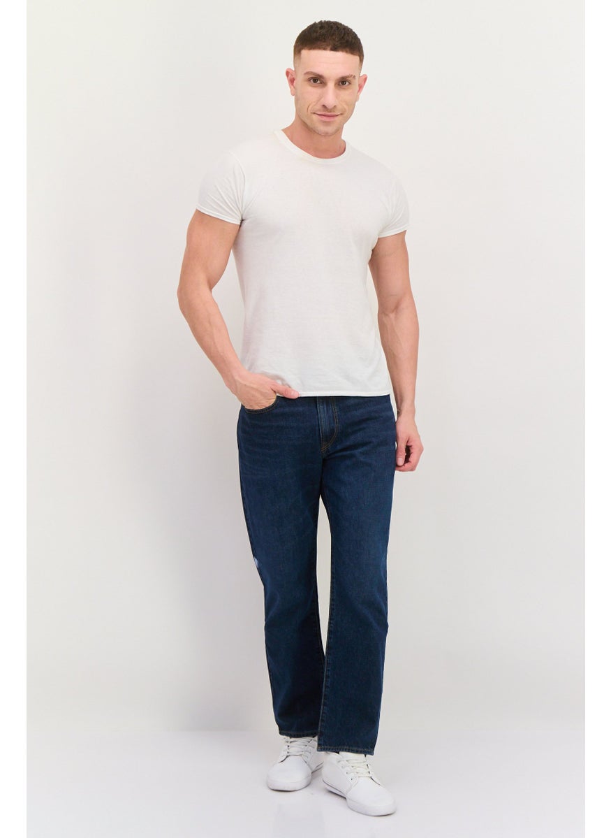 Men Straight Fit Wash No Stretchable Denim, Navy - pzsku/ZC5F8718D0E73D9E10D45Z/45/_/1737641860/b46293bb-157b-4a9c-99ec-b3addf828e06