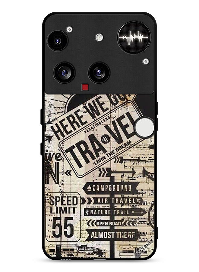 Covernex Nothing Phone (3) Protective Case Cover Here We Go Travel - Image 1