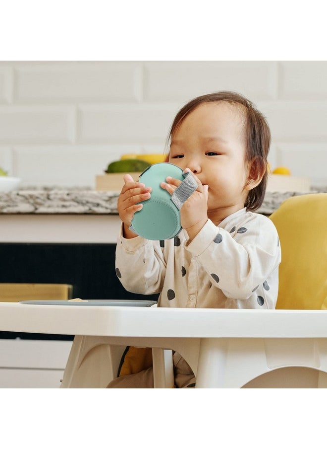Beautyflier - أغطية أكمام زجاجات الأطفال الزجاجية لزجاجات الأطفال Tommee Tippee Nature بمقبض مزدوج بسمك 3.8 مم للحفاظ على الحرارة والبرودة (9 أونصة) - Image 1
