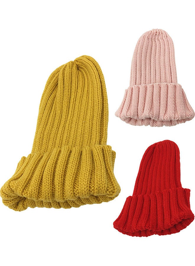 NIBEMINENT Winter Autumn Women Beanie Knitted Solid Color Hat Warmer Bonnet Casual Cap 0.08kg  - Image 3