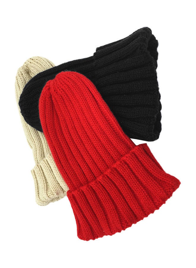 NIBEMINENT Winter Autumn Women Beanie Knitted Solid Color Hat Warmer Bonnet Casual Cap 0.08kg  - Image 5