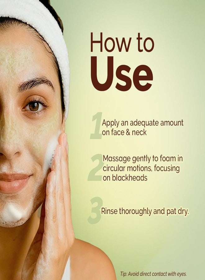 Mamaearth Mung Bean Pore Cleansing Face Scrub with Mung Bean, AHA BHA - 100g | Face Scrub for Oily Skin | India's 1st Foam Scrub for Deep Pore Cleansing | Gentle Exfoliation | Oil Control | Tan Removal - Image 5
