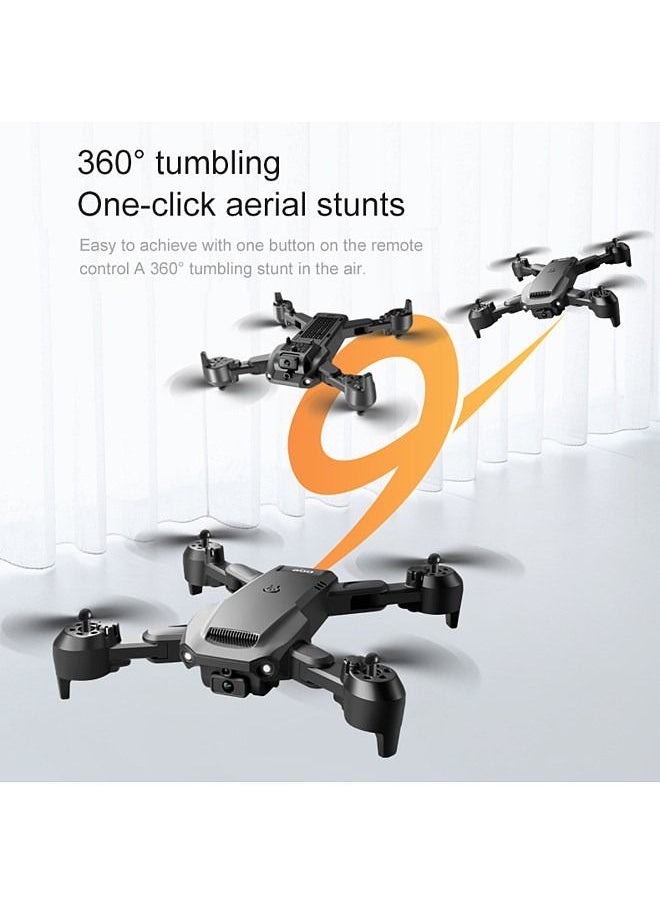 Remote Control Drone with Dual Camera 6K Obstacle Avoidance Optical Flow Hovering FPV Remote Control Quadcopter for Kids Adults with Storage Bag 2 Battery