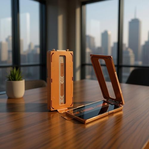 Mr Shield Mr.Shield PRO-GLAZ Tempered Glass Screen Protector Guard For iPhone 16 Plus and iPhone 15 Plus - 1 Pack - Image 3