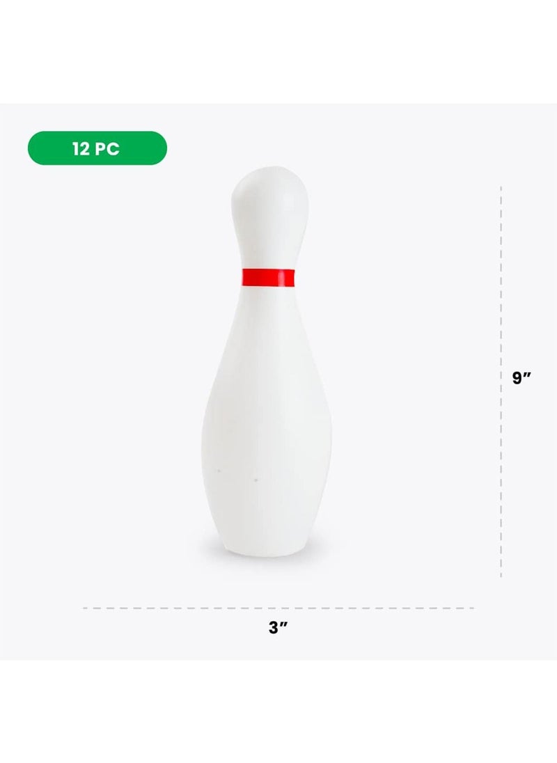GT-Wheel Kids Bowling Set Pin and Ball 12 Piece Portable Games  - Image 5