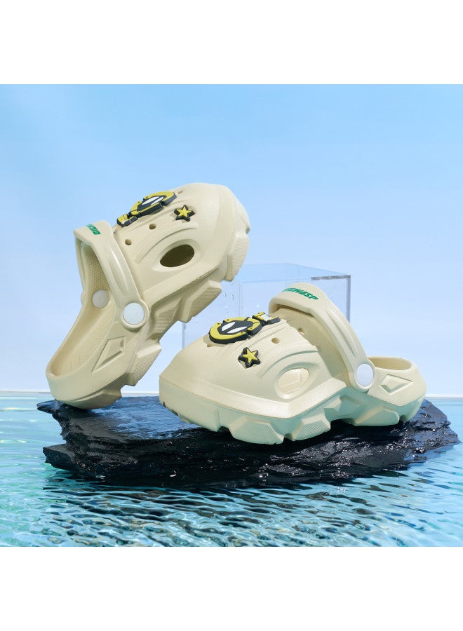Bumblebee Crocs Summer Kids Breathable Shoes, Hollow-out Boys Beach Shoes, Fashionable Girls Versatile Home Slippers, Children's Sandals - Image 4