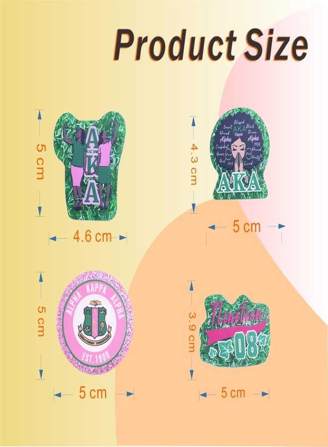 LParkin 10 PCS Bogg Charms for Tote Bags, Accessories for Bogg Bag, Decorative Inserts for Beach Tote, Rubber Bag Accessories with AKA Black Girl Magic - Image 3