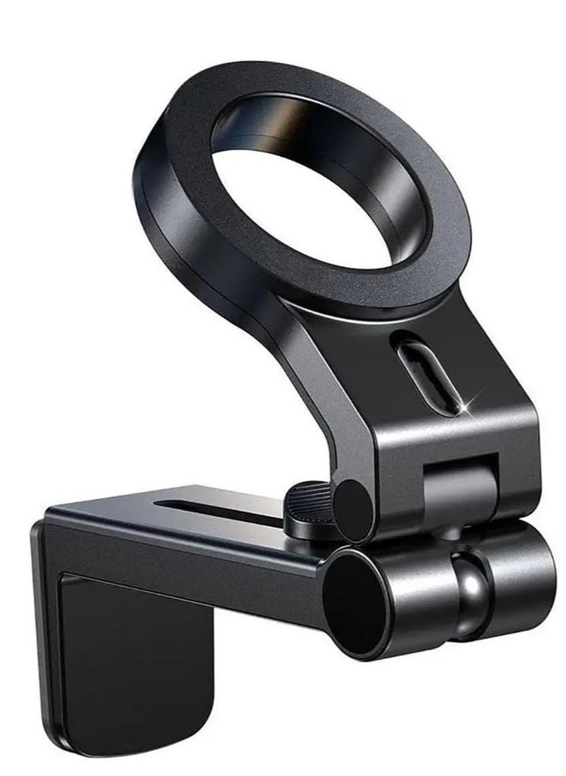 ELTRAZONE Magnetic Car & Airplane Phone Mount for iPhone 16 Pro Max – 360° Rotation, Universal Holder, Flexible Hands-Free Design for Travel  - Image 1