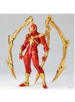General Marvel, Ocean Hall, Yamaguchi-style primary color Iron Spider-Man, red, movable figure ornament (15cm)  - Image 1