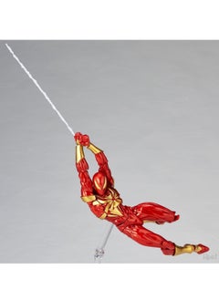 General Marvel, Ocean Hall, Yamaguchi-style primary color Iron Spider-Man, red, movable figure ornament (15cm)  - Image 3