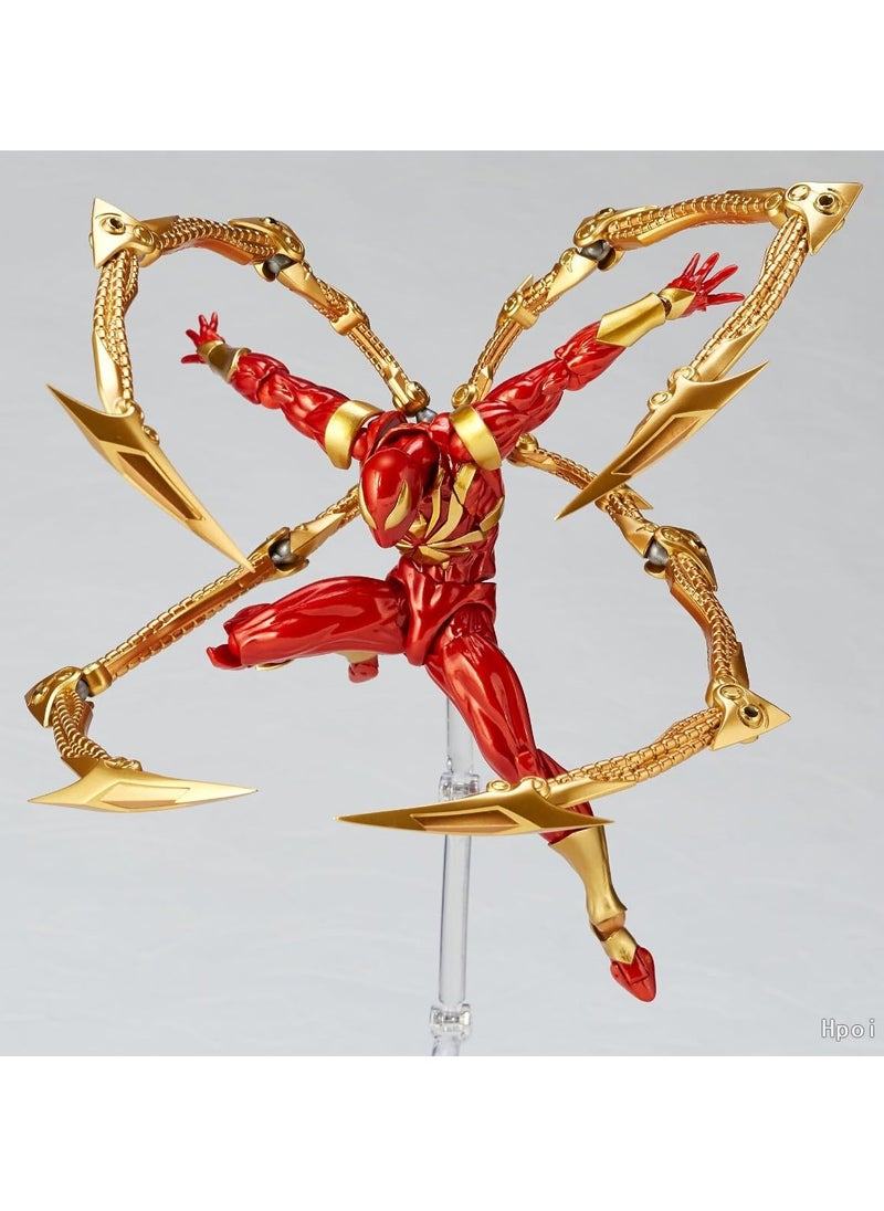 General Marvel, Ocean Hall, Yamaguchi-style primary color Iron Spider-Man, red, movable figure ornament (15cm)  - Image 4