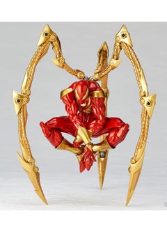 General Marvel, Ocean Hall, Yamaguchi-style primary color Iron Spider-Man, red, movable figure ornament (15cm)  - Image 5