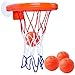 OBTANIM Bathtub Fun Basketball Hoop Balls Set Bathroom Shooting Game Toy for Toddler Kids Children Baby Bath Tub - Image 2