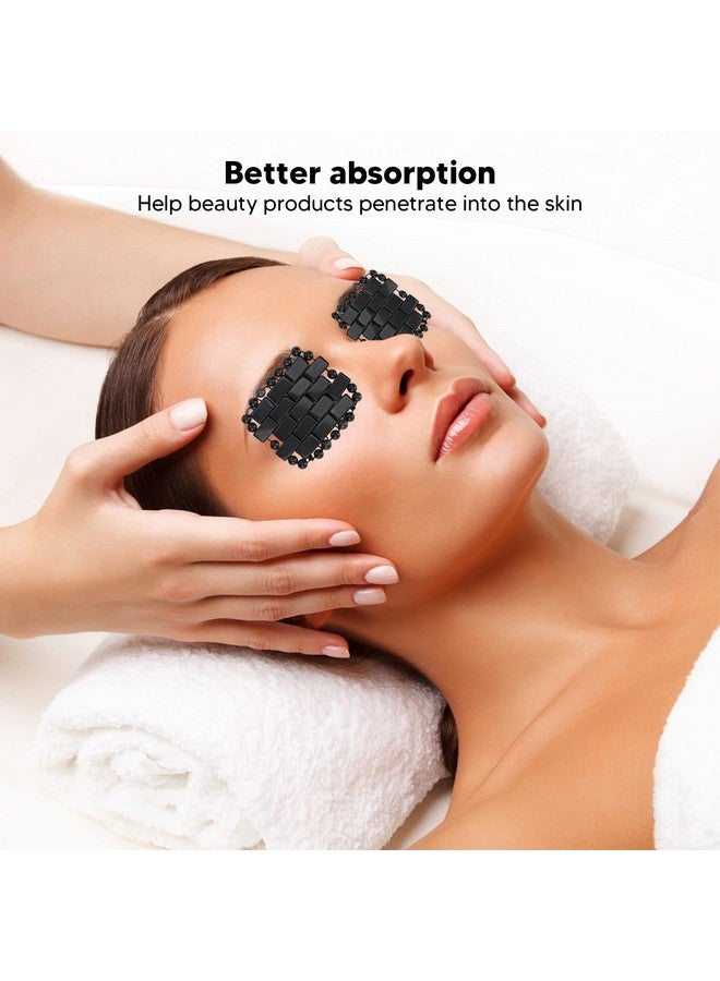 Yinhing Jade Stone Eye Patchjadestone Quartz Eye Mask Small Cooling Jade Eye Pad Crystal Stone Eye Mask For Facial Cooling And Relieving Gemstone Jade Sleep Mask - Image 4