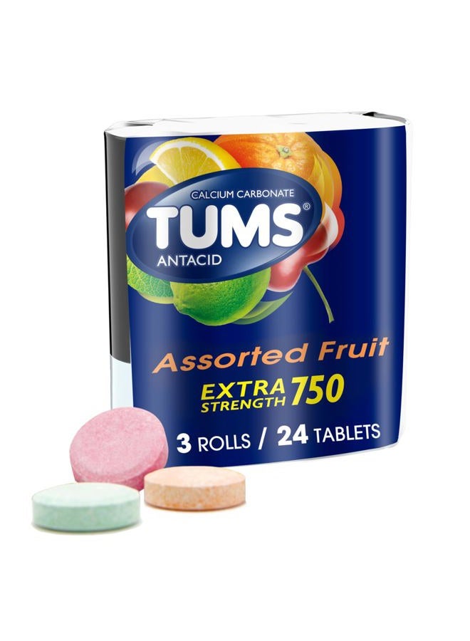 TUMS Tablets, 8 Count (Pack of 3)  - Image 1