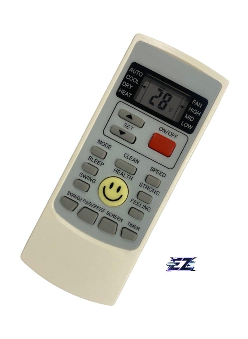 PopZa AC Remote No. 45A (No Backlight), Compatible/Replacement for Voltas AC Remote Control – Exact Match for Voltas Air Conditioners – Simple, Reliable, Full Functionality Restored - Image 2