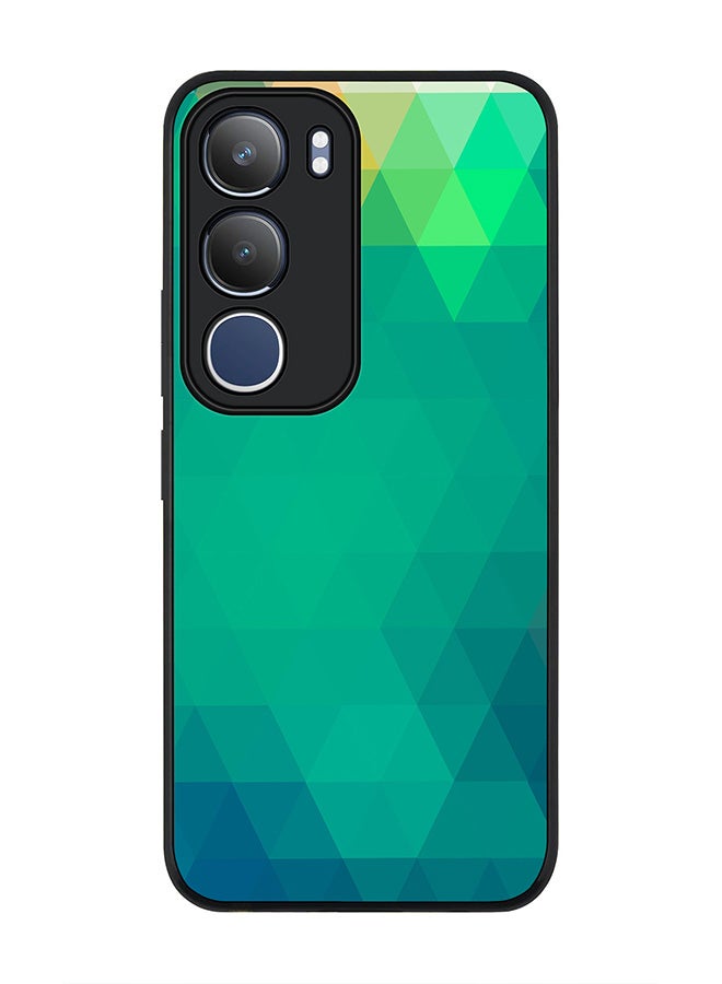 Stylizedd For vivo Y19s / Y19s Pro Case,Slim fit Camera Protection, Shockproof Thin Phone cover  - Emerald Prism