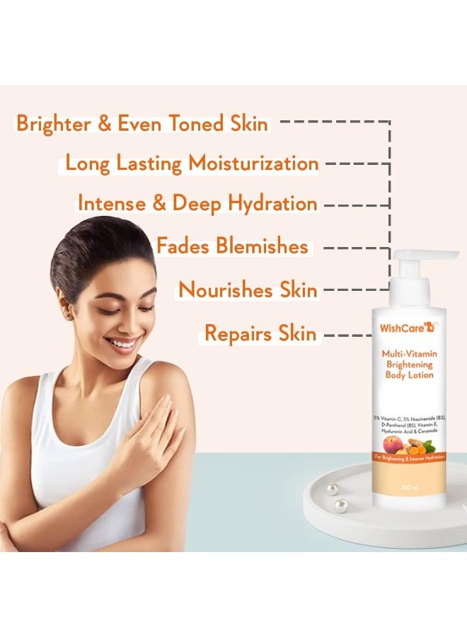 Multi-Vitamin Brightening Body Lotion - 5% Vitamin C, 5% Niacinamide(B3), Panthenol(B5) - Image 3