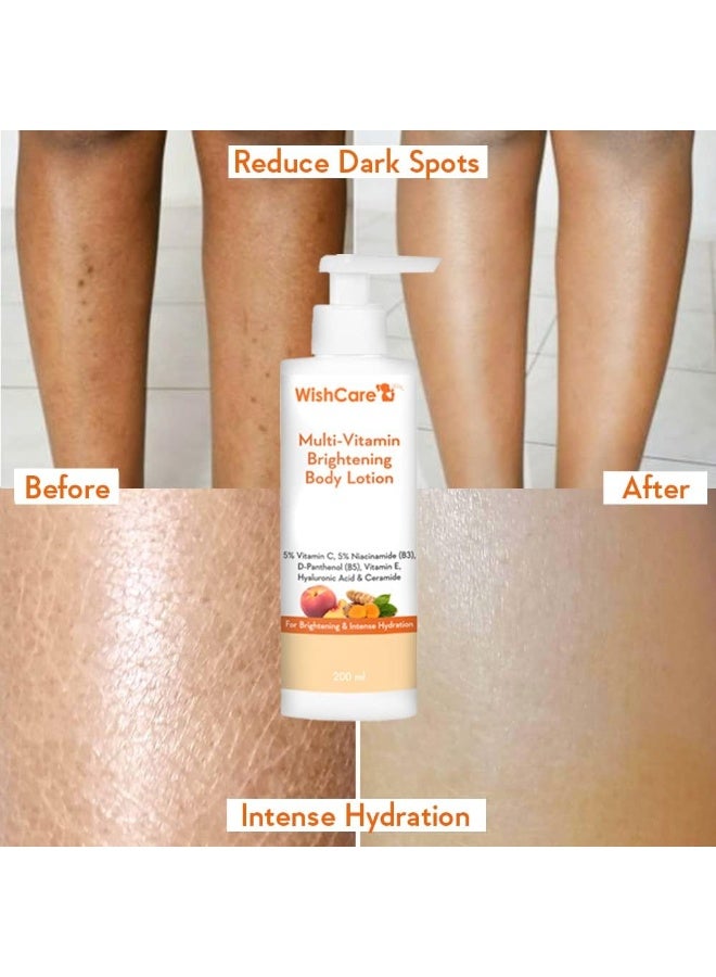 Multi-Vitamin Brightening Body Lotion - 5% Vitamin C, 5% Niacinamide(B3), Panthenol(B5) - Image 4