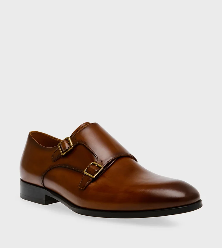 STEVE MADDEN Perry Monk Strap Shoes