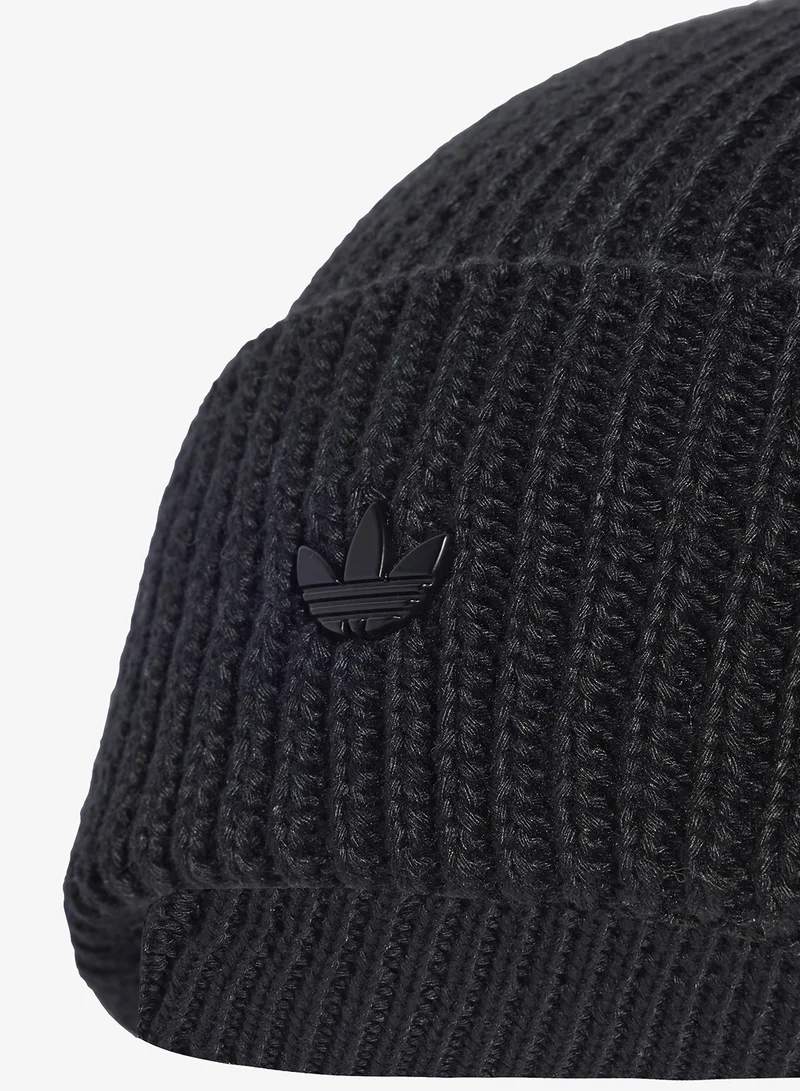 adidas Originals  Everyday Icons Beanie With Tonal Metal Trefoil  | Best Price UAE
