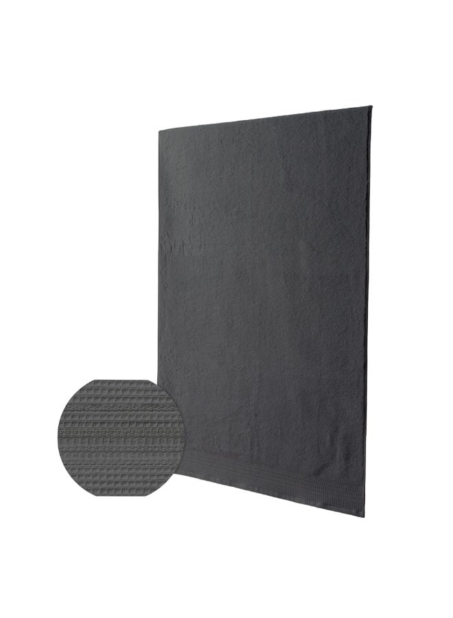 MTS High Absorbency Soft Cotton Towel Dark Grey 100 x 150 cm 165-24DGREY