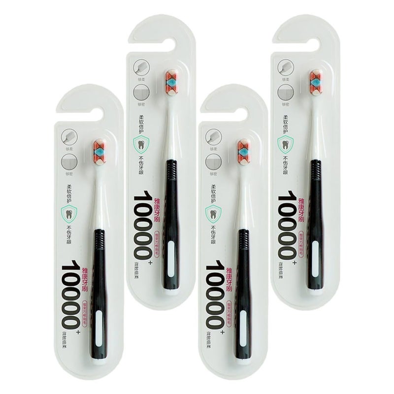 4Pcs Pregnancy Toothbrush Set Extra Soft Bristles For Sensitive Gums Postpartum Care Random Color - Image 2
